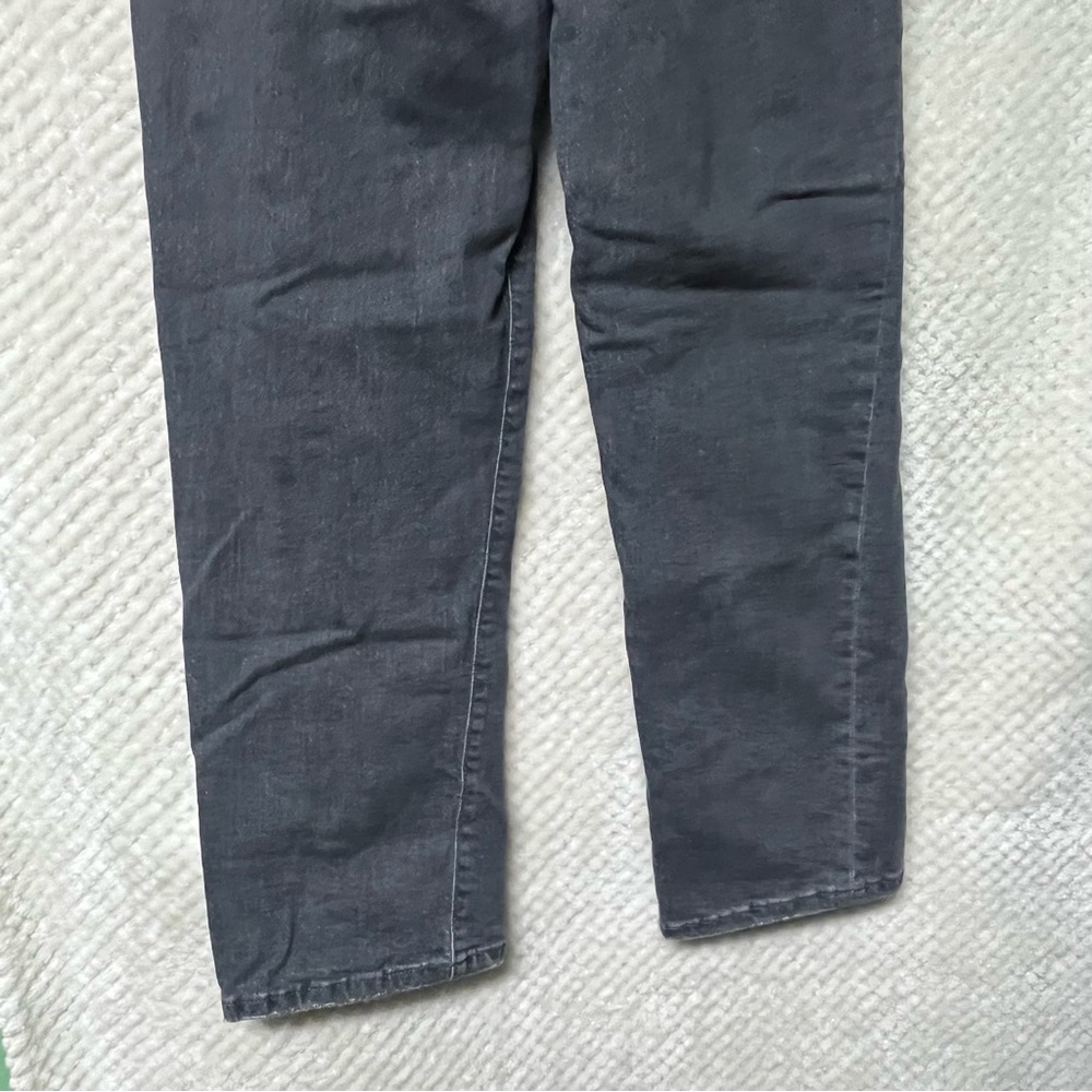 Kensie Womens The Ella High Rise Straight Jeans Size 6 Charcoal Cotton - Picture 5 of 6